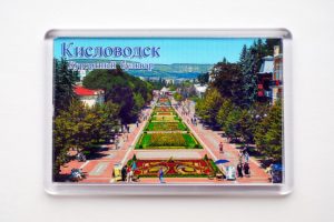 Магнит акриловый прямоугольный, размер 52 на 77 мм