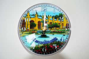 Часы акриловые круглые на магните D 10 см